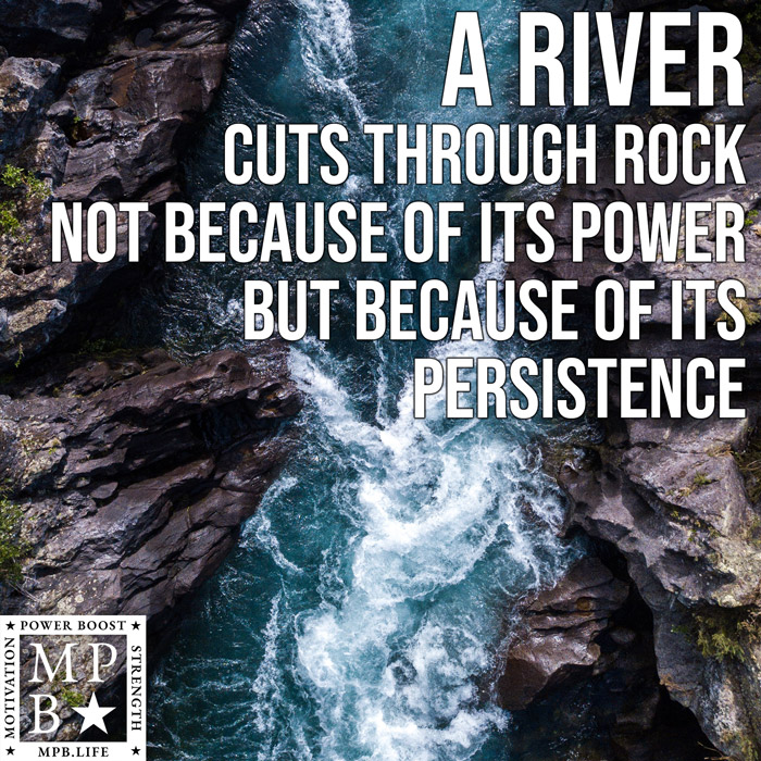 A River Cuts Through Rock