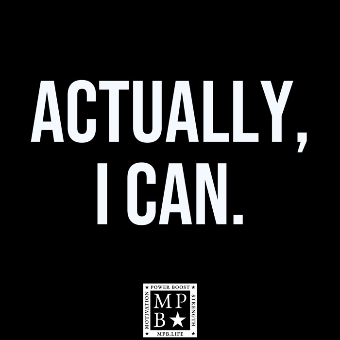 Actually, I Can