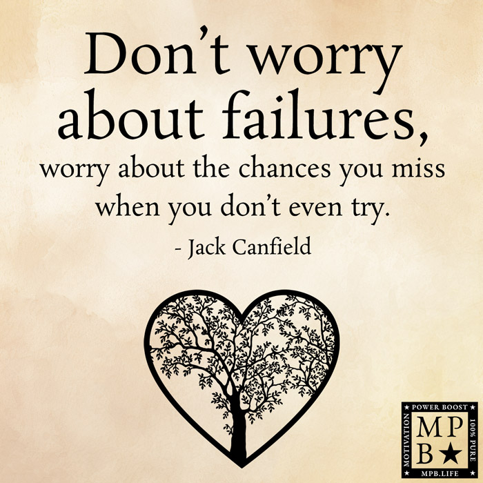 Don't Worry About Failures