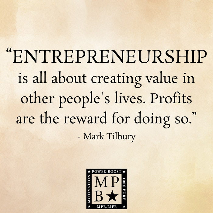 Entrepreneurship Is All About Creating Value