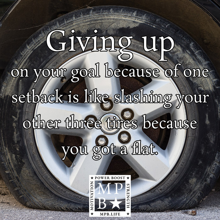 Giving Up On Your Goal