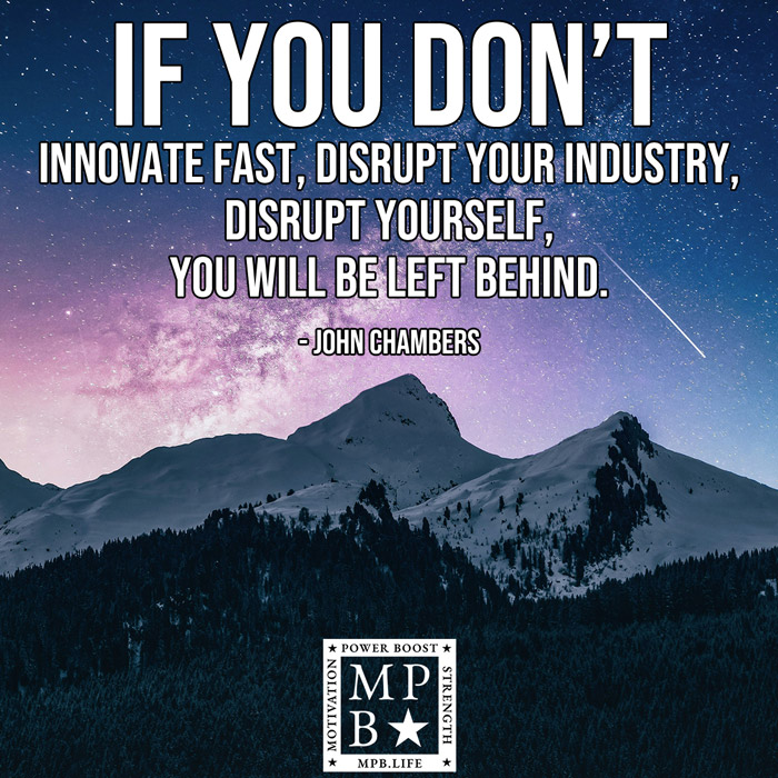 If You Don't Innovate Fast