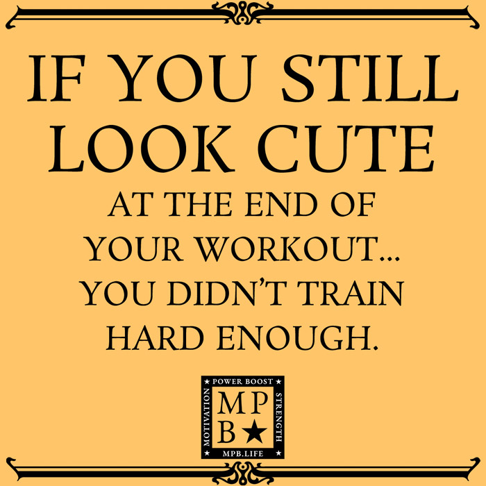 If You Still Look Cute At The End Of Your Workout