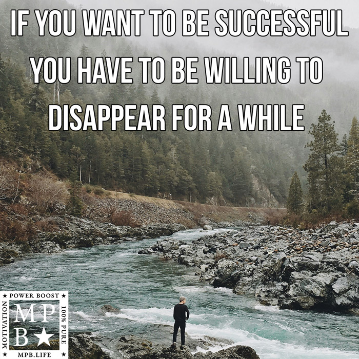 If You Want To Be Successful