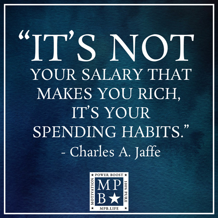 It's Not Your Salary That Makes You Rich