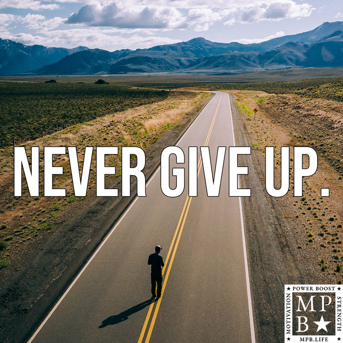 Never Give Up