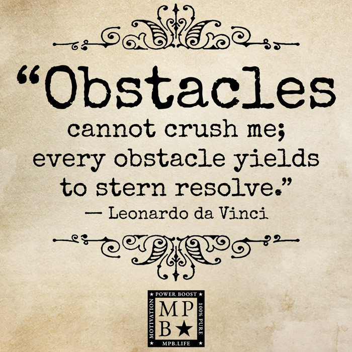 Obstacles Cannot Crush Me