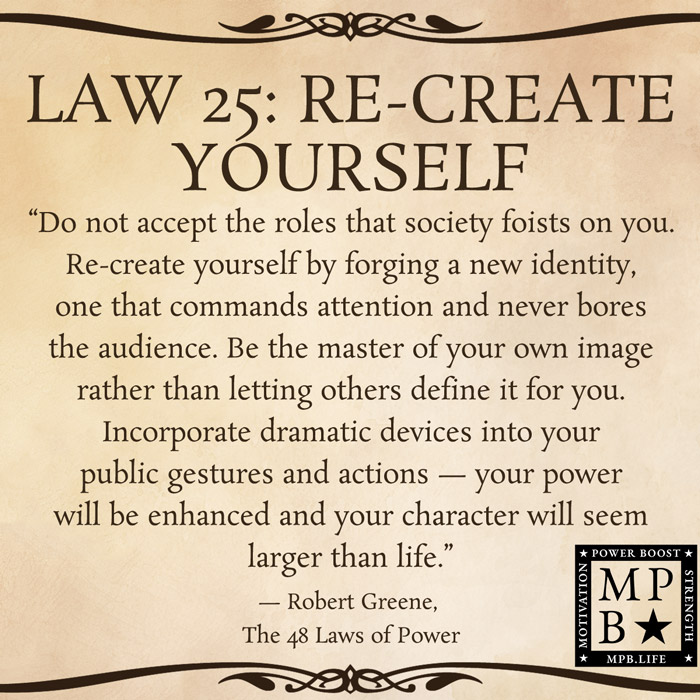 Re-Create Yourself