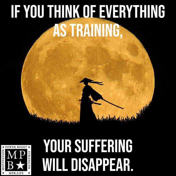 If You Think Of Everything As Training