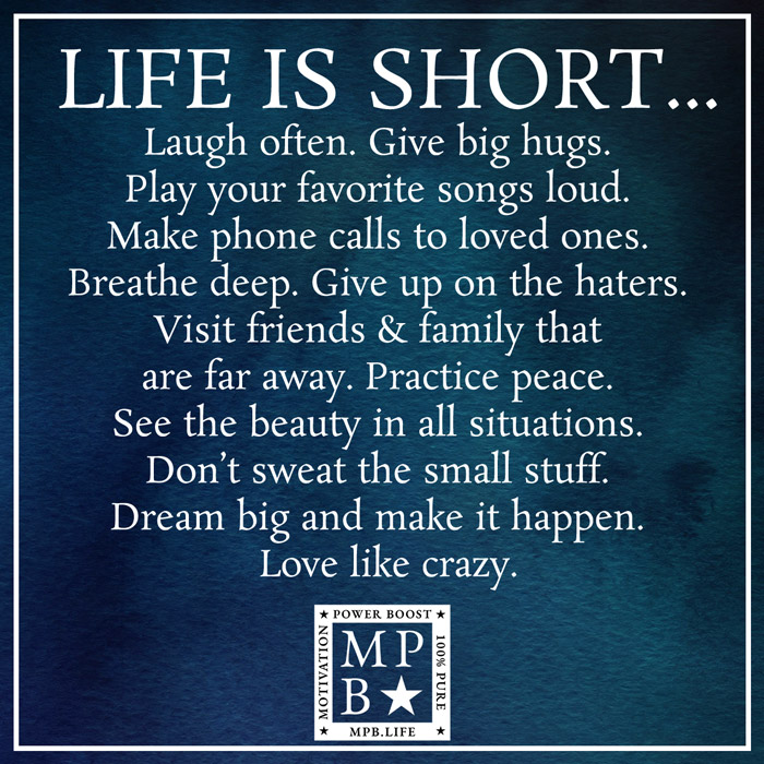 Life Is Short