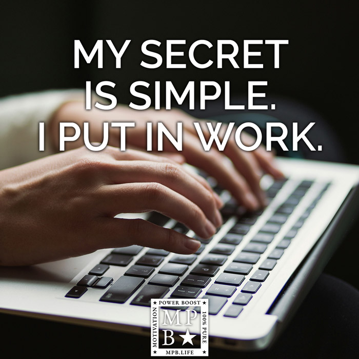 My Secret Is Simple