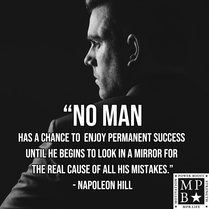 No Man Has A Chance To Enjoy Permanent Success