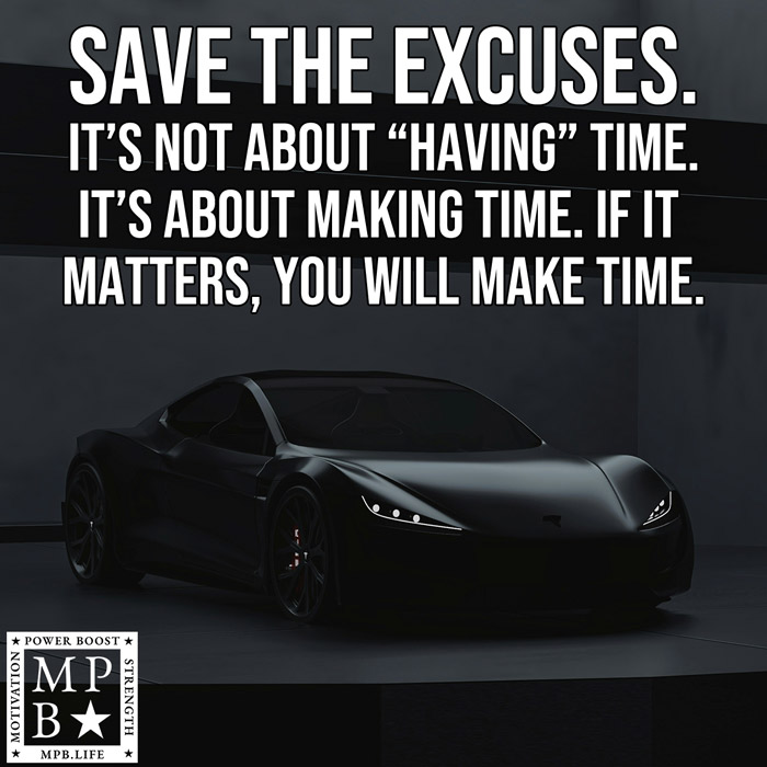 Save The Excuses