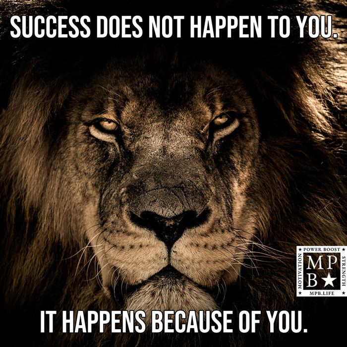 Success Does Not Happen To You