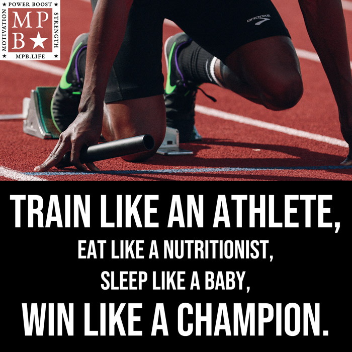 Train Like An Athlete