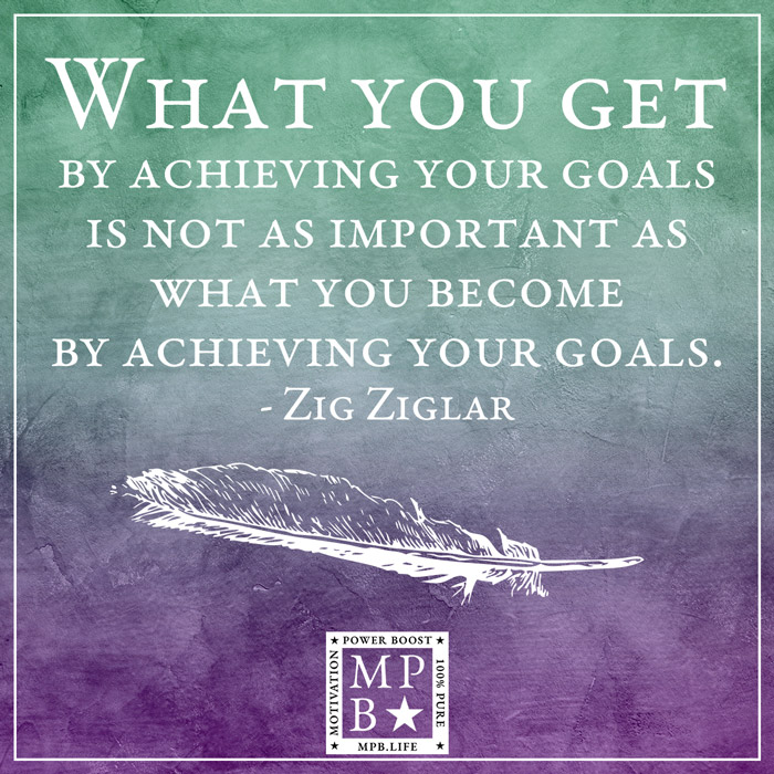 What You Get By Achieving Your Goals