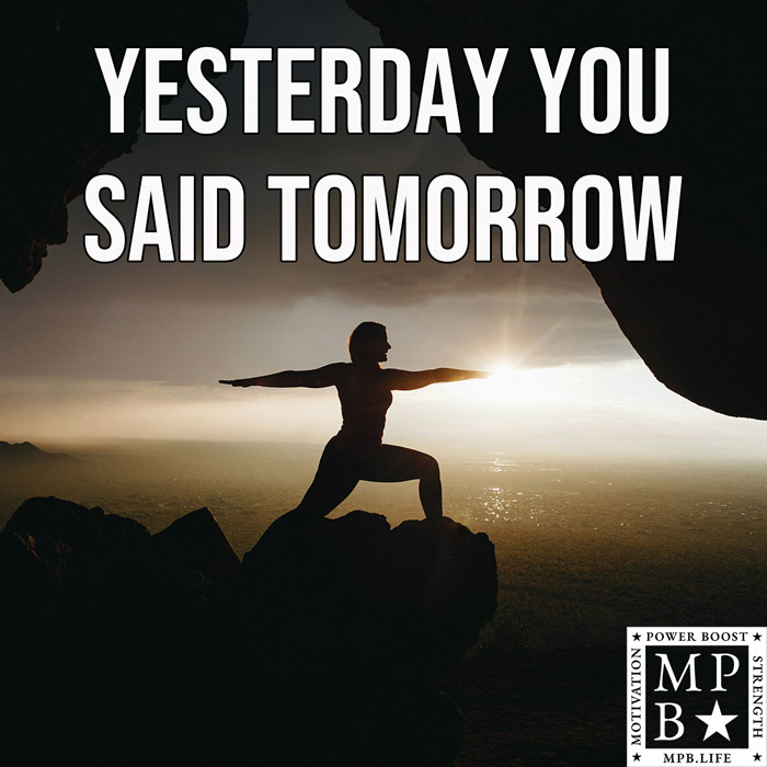 Yesterday You Said Tomorrow